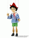 Seaman wood marionette