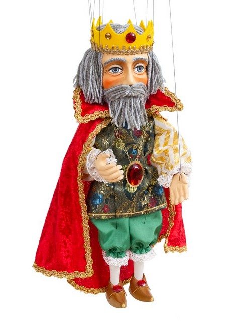 Transparant Kolonisten Doctor in de filosofie Buy King Wood Marionette | size 20", code MA421a | Gallery Czech Puppets &  Marionettes