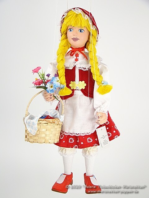 Buy Red Riding Hood Marionette | PN034 | Gallery Czech Puppets