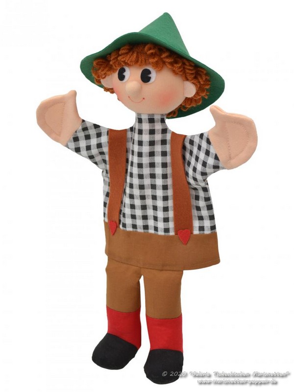 Boy Seppl Hand Puppet 