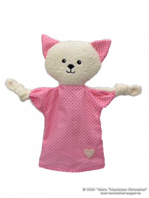 Cat Mia cuddly Hand Puppet