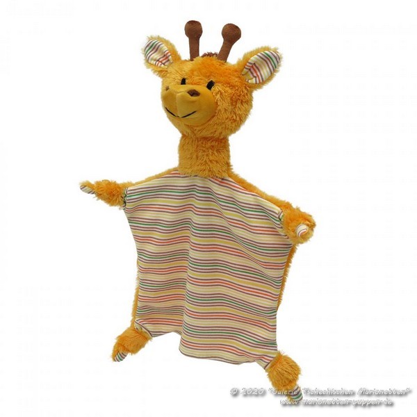 Giraffe cuddly Hand Puppet 