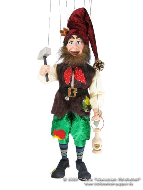 Gnome wood marionette  Marionette puppet, Puppets for sale, Puppets