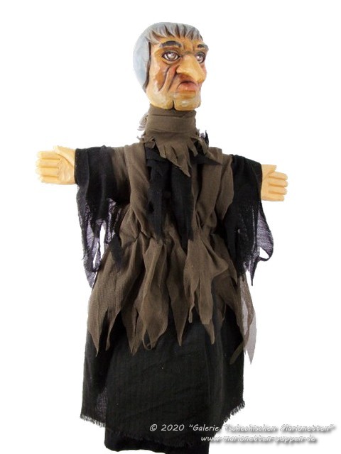 Witch Gingema hand puppet