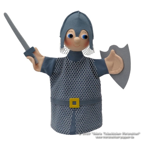 Knight silver Hand Puppet