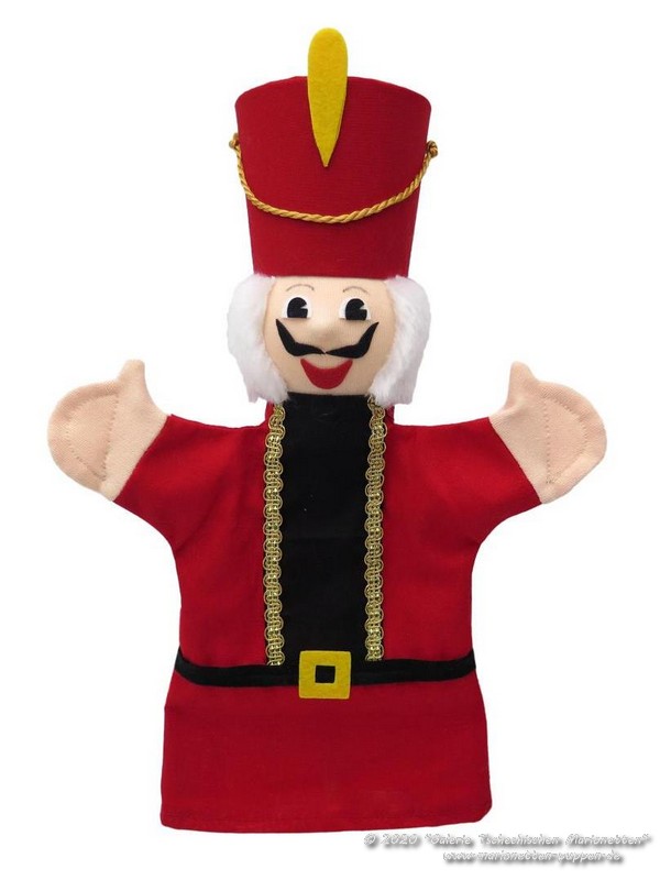 Nutcracker textile Hand Puppet | MYB22675A | marionettes-puppets.com ...