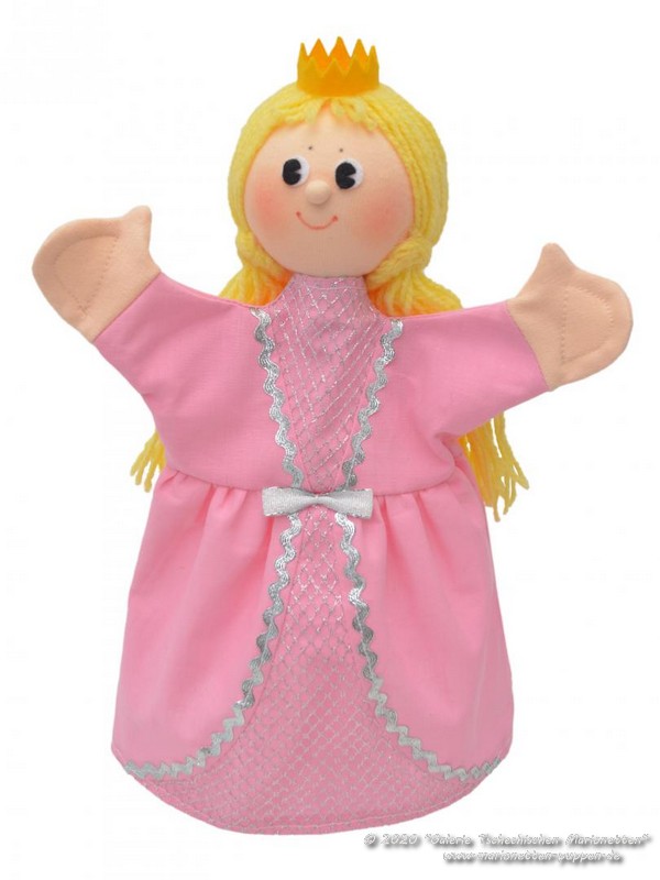 Princess Greta rosa Hand Puppet