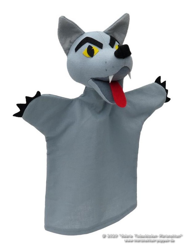 Wolf textile Hand Puppet | MYB22429 | marionettes-puppets.com | Gallery ...