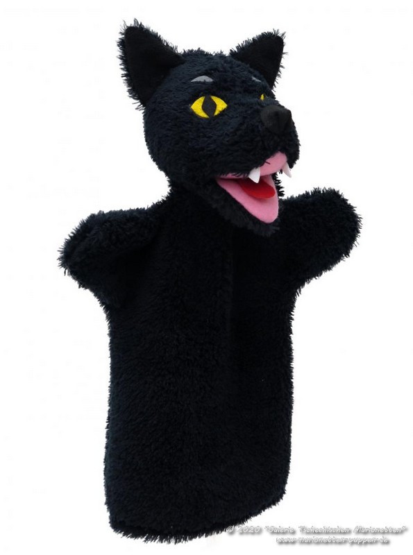 Wolf black Hand Puppet