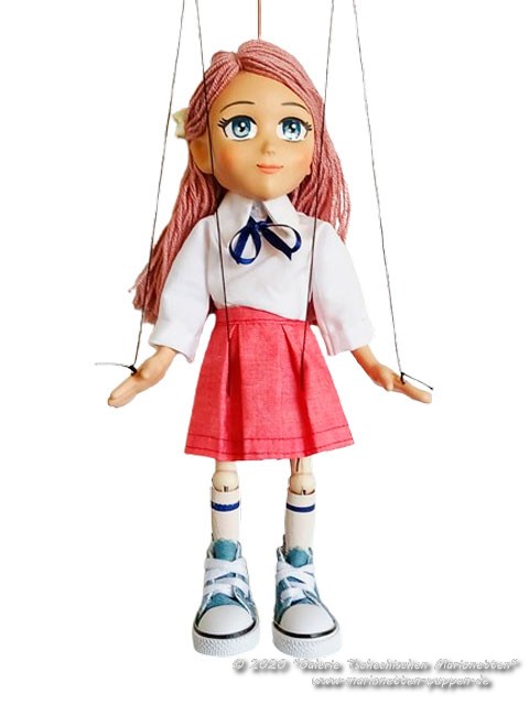 Anime girl marionette