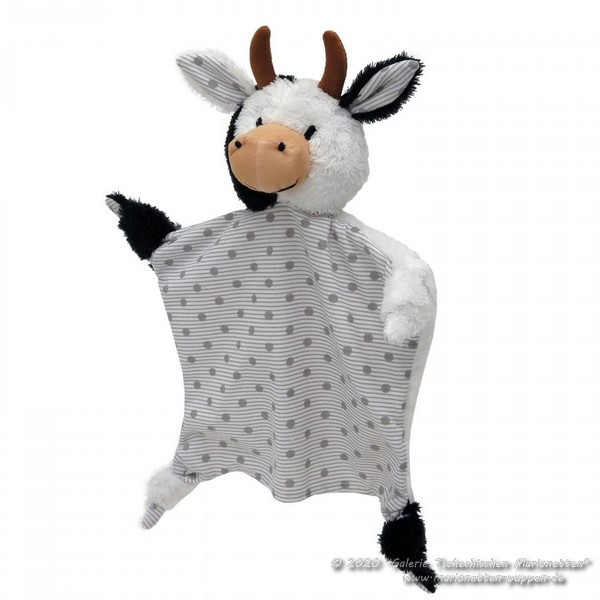 Cow cuddly Hand Puppet