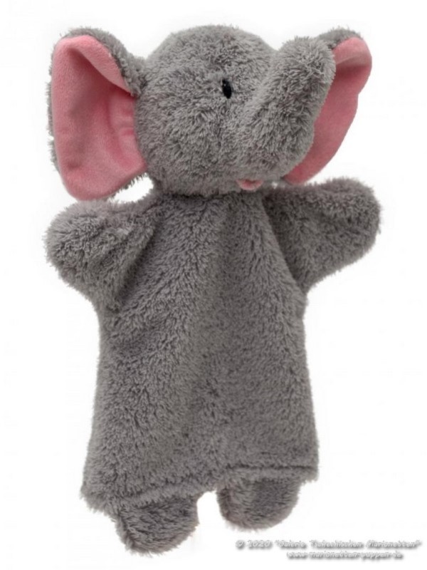 Elephant gray Hand Puppet