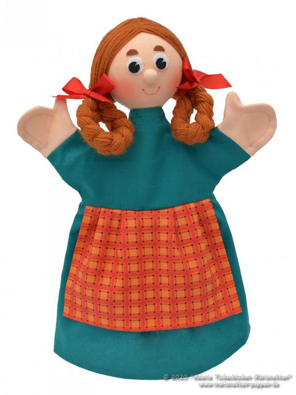 Girl Gretel Hand Puppet