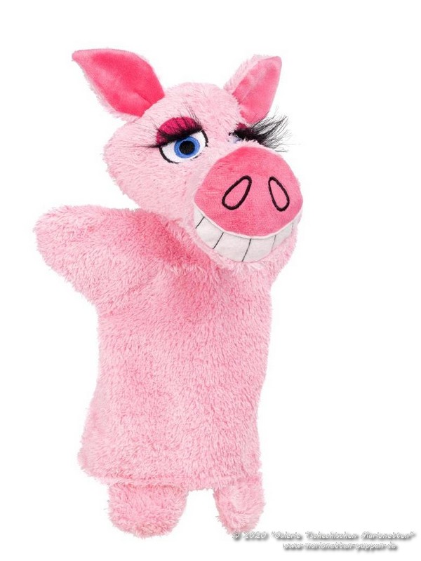 Piglet crazy Hand Puppet