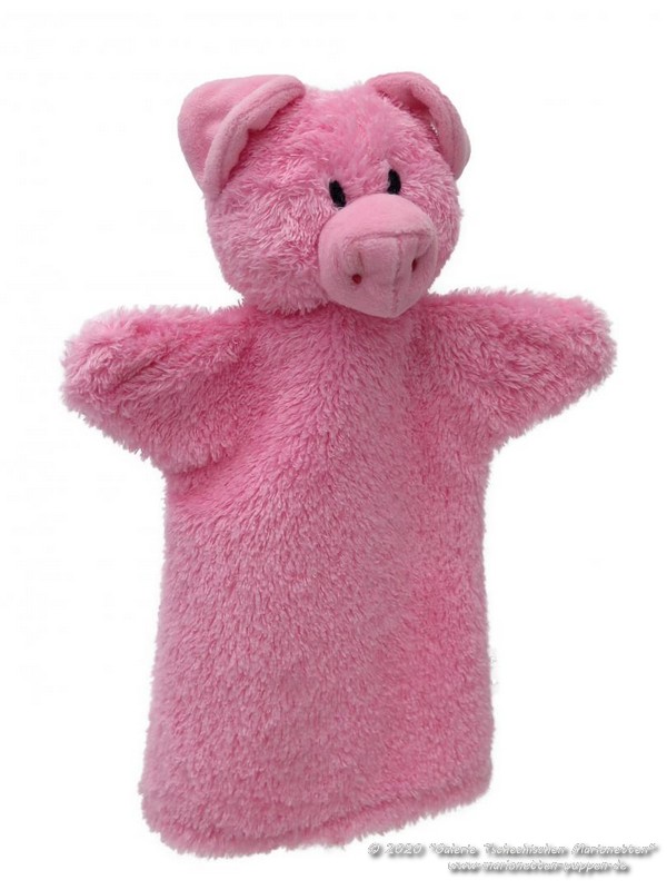 Piglet textile Hand Puppet | MYB20334B | marionettes-puppets.com ...