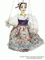 Jana marionette in folk costume 