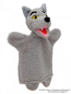 Wolf cub grey Hand Puppet