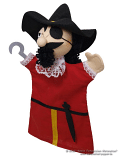 Captain Hook Hand Puppet