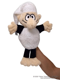 Vochomurka white Hand Puppet 