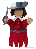 Musketeer Hand Puppet