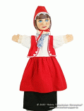 Little Red Riding Hood hand puppet