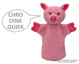 Piggy Nuf Hand Puppet talking